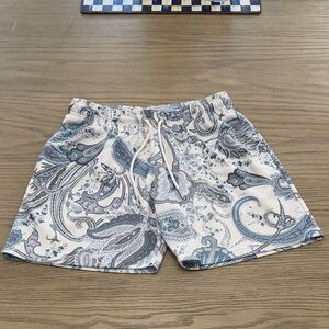 Boys (sz S) The Drip Shop Paisley Paradise Shorts